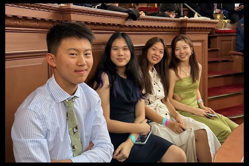 Gia Khanh at John Locke Essay Competition 2023 | BIS Hanoi