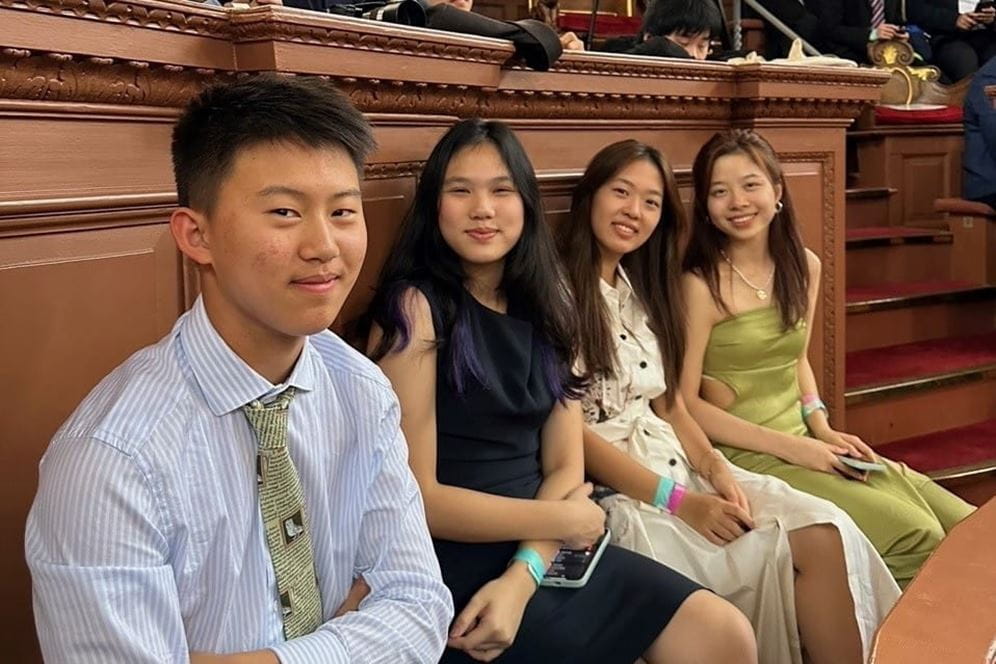 Gia Khanh at John Locke Essay Competition 2023