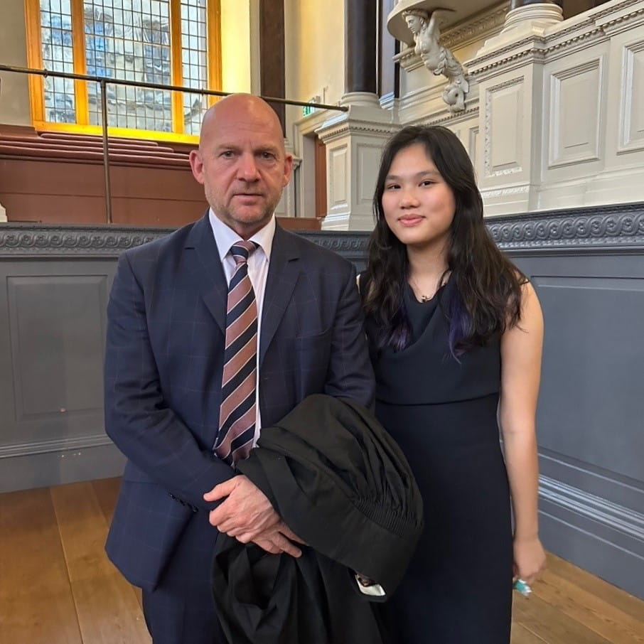 Gia Khanh at John Locke Essay Competition 2023