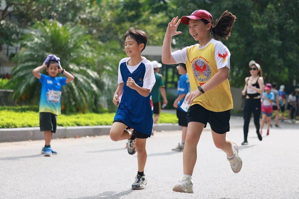 Thúc đẩy tinh thần cộng đồng BIS Hà Nội tại giải chạy BritCham Fun Run 2023 | Trường Quốc tế Anh BIS Hà Nội - Britcham Fun Run 2023