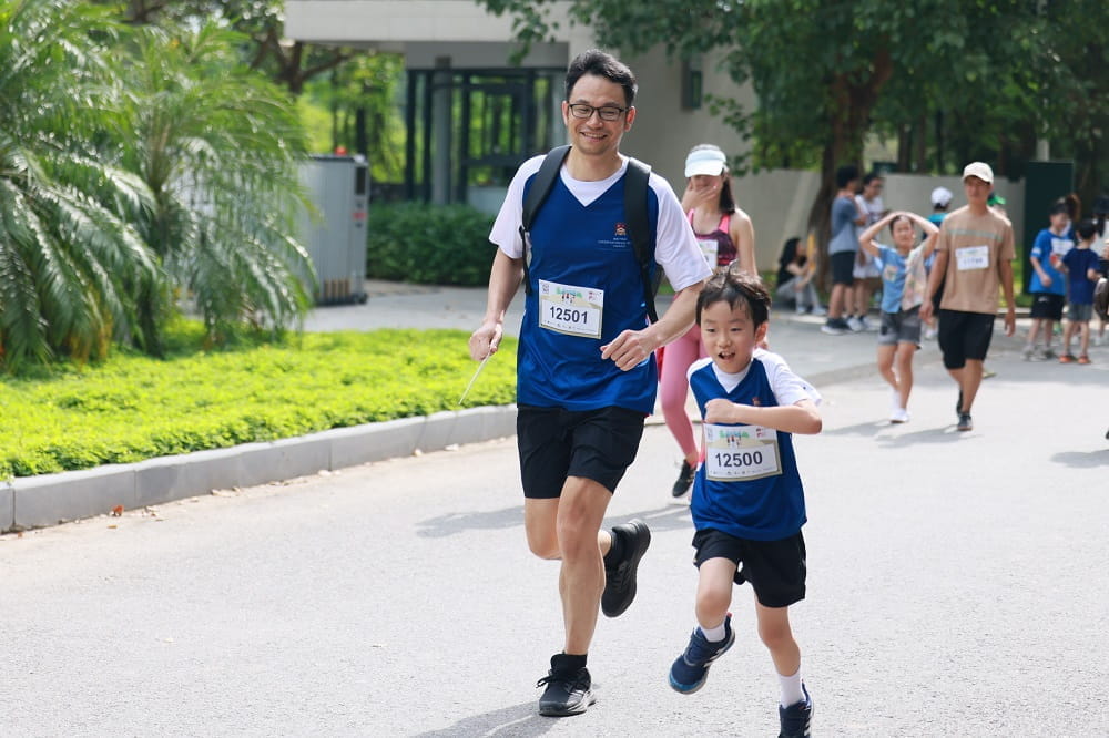 Thúc đẩy tinh thần cộng đồng BIS Hà Nội tại giải chạy BritCham Fun Run 2023 | Trường Quốc tế Anh BIS Hà Nội - Britcham Fun Run 2023