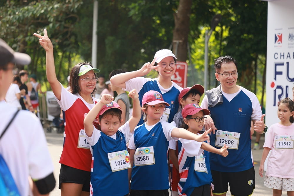 Thúc đẩy tinh thần cộng đồng BIS Hà Nội tại giải chạy BritCham Fun Run 2023 | Trường Quốc tế Anh BIS Hà Nội - Britcham Fun Run 2023