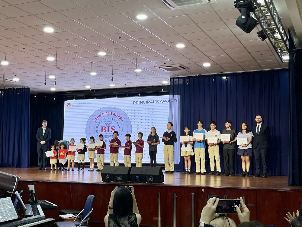 BIS Hanoi Principal Award Assembly Term 1 23-24
