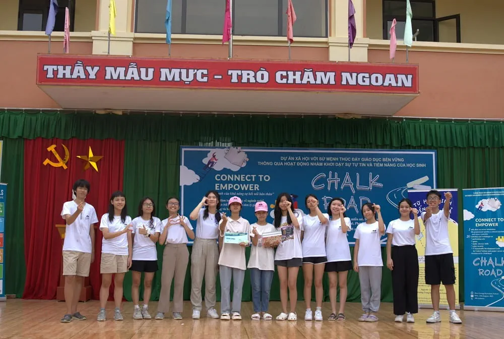 Chalk Road project by BIS Hanoi students