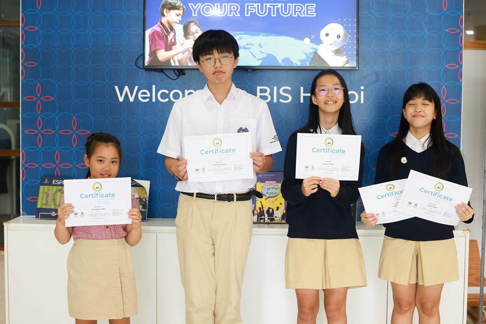 BIS Hanoi students win Global Campus competitions