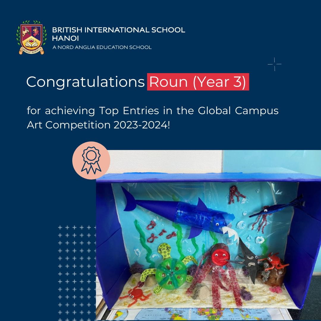 BIS Hanoi students win Global Campus competitions