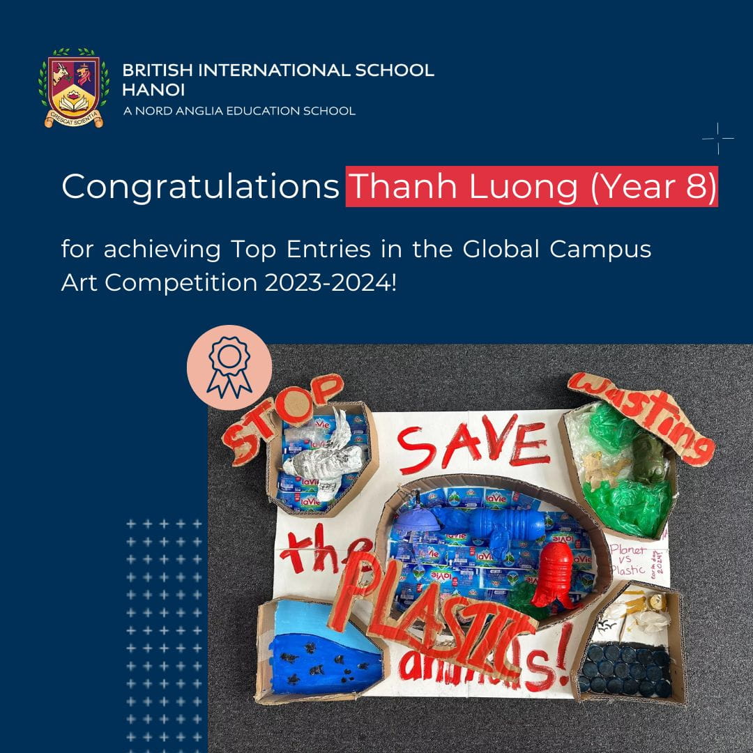 BIS Hanoi students win Global Campus competitions