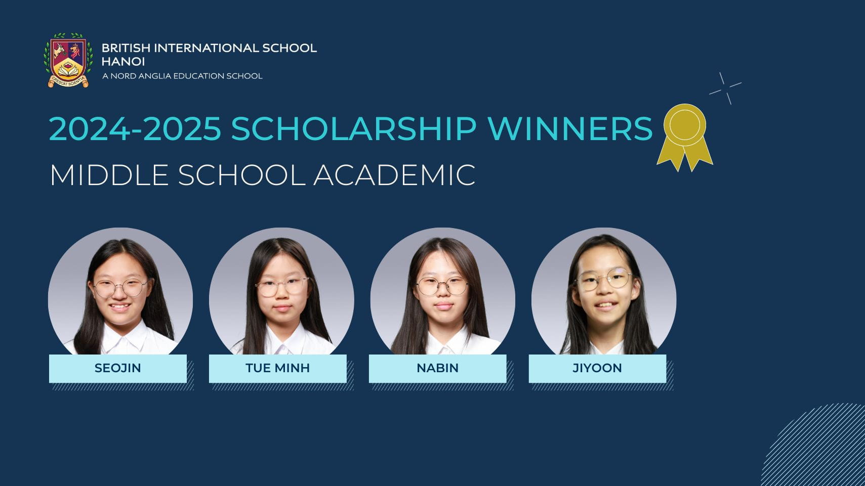 BIS Hanoi scholarship result 2024-2025