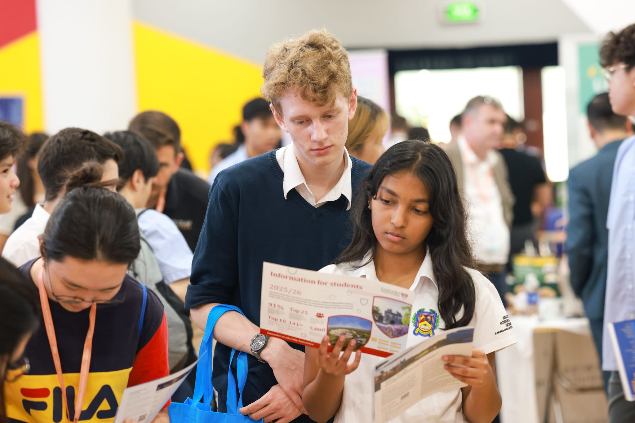 BIS Hanoi hosts over 150 universities at the Hanoi University Fair 2024 | Nord Anglia Education - Carousel For News Detail