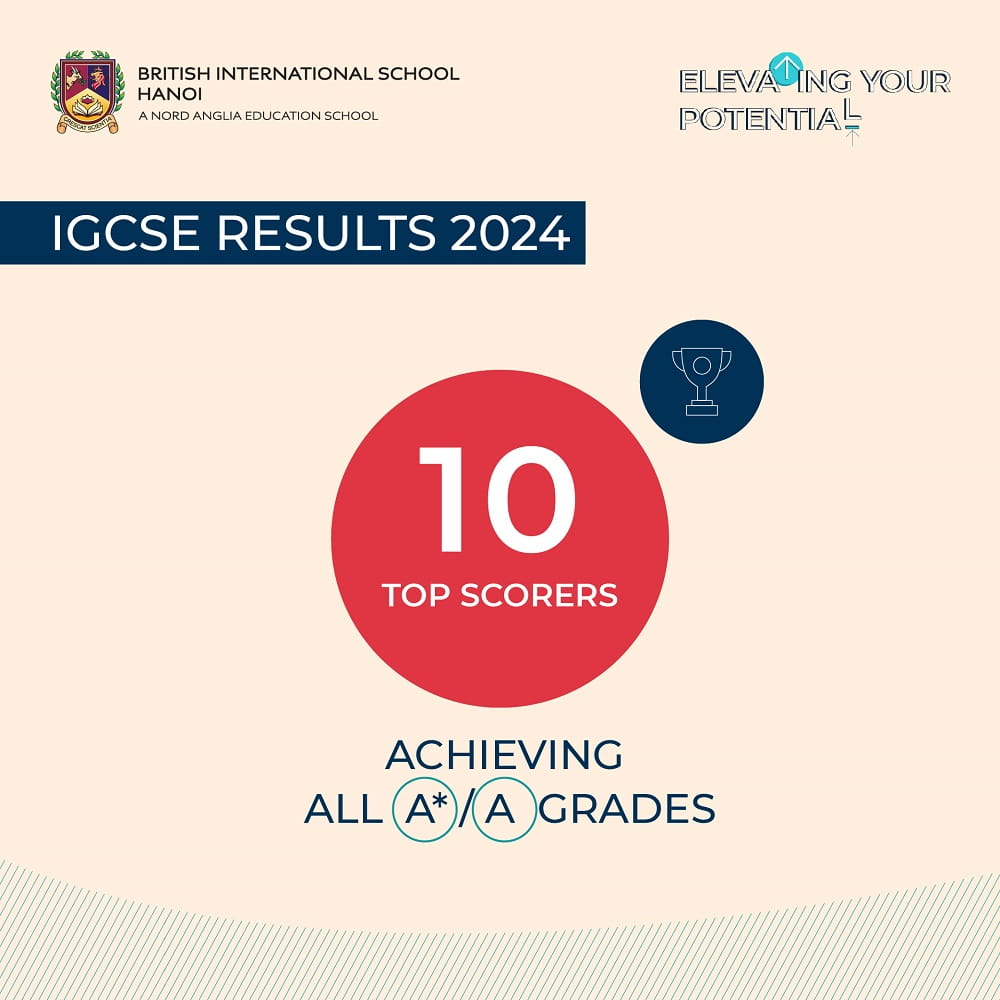 Kết quả kỳ thi IGCSE 2024 xuất sắc của học sinh BIS Hà Nội | Trường Quốc tế Anh BIS Hà Nội - Carousel For News Detail