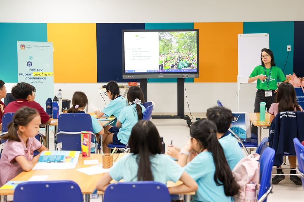 BIS Hanoi host first-ever Primary Student Leadership Conference | British International School Hanoi - Primary student leadership conference