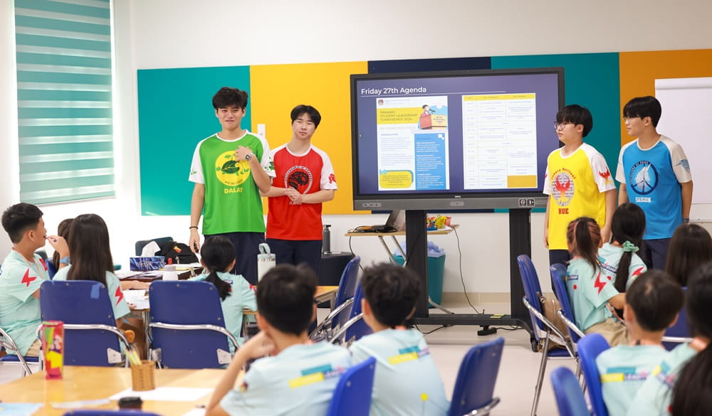 BIS Hà Nội tổ chức Hội nghị lãnh đạo học sinh dành cho khối Tiểu học đầu tiên tại VIệt Nam - primary student leadership 1
