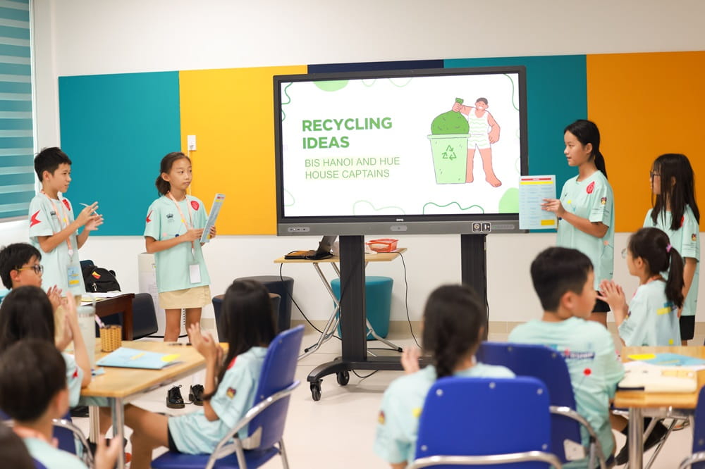 BIS Hà Nội tổ chức Hội nghị lãnh đạo học sinh dành cho khối Tiểu học đầu tiên tại VIệt Nam - primary student leadership 1