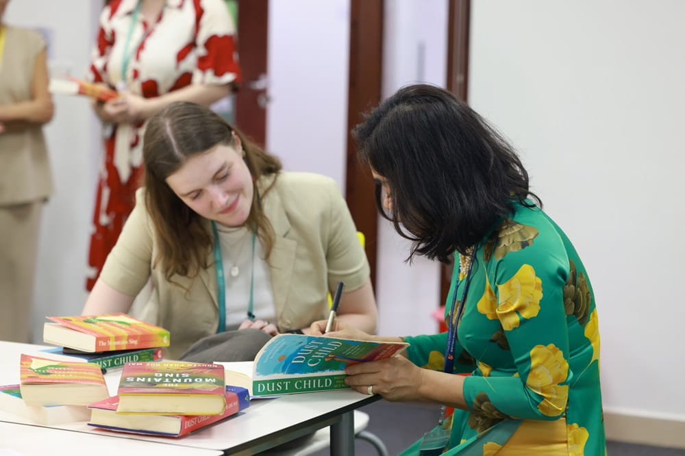 Renowned author Nguyen Phan Que Mai visits BIS Hanoi | British International School in Hanoi - Author Nguyen Phan Que Mai 2