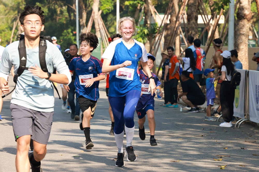 BIS Hanoi families come together for BritCham Fun Run | British International School Hanoi - Britcham Fun Run 2024