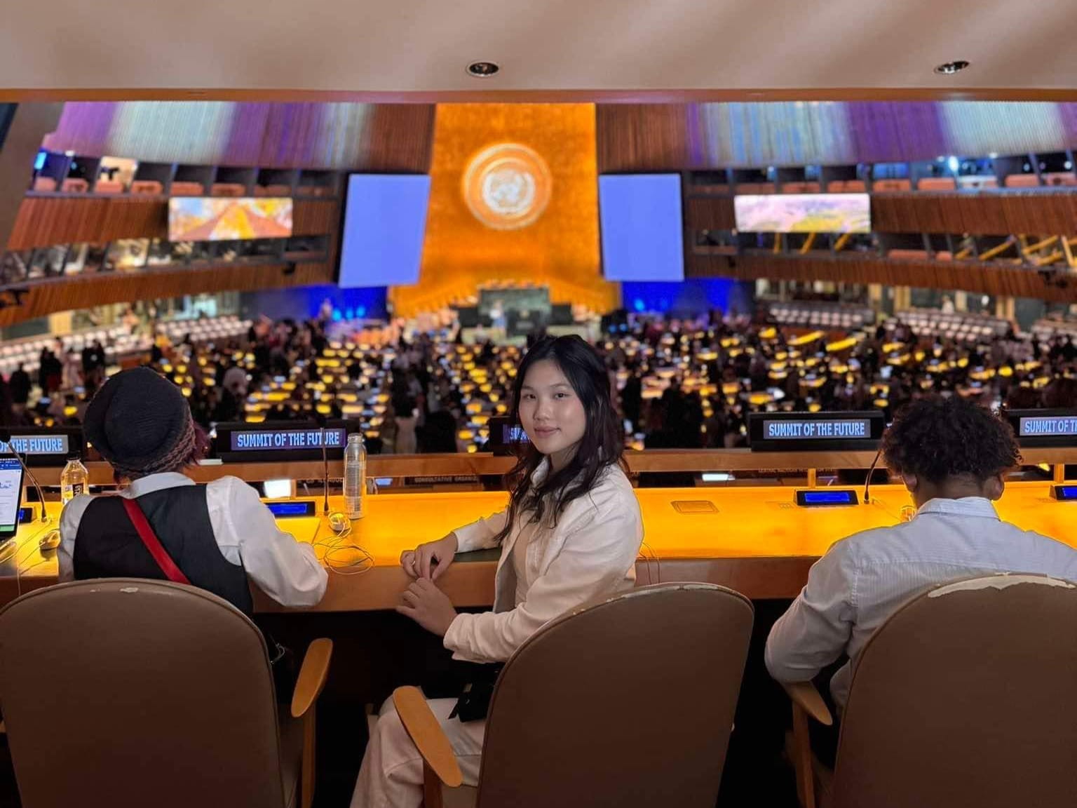 BIS Hanoi student represents Vietnam at the UN General Assembly Summit of the Future Action Days | British International School in Hanoi | Nord Anglia Education - BIS Hanoi student represents Vietnam at the UN General Assembly Summit of the Future Action Days