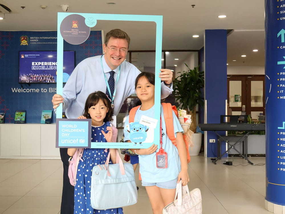Nord Anglia and UNICEF partnership extended for three more years | British International School in Hanoi - Nord Anglia and UNICEF Partnership Extended for Three More Years