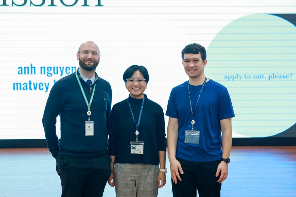 Celebrating a week with our MIT visitors: Anh and Matvey inspire BIS Hanoi | British International School Hanoi - MIT visit 2