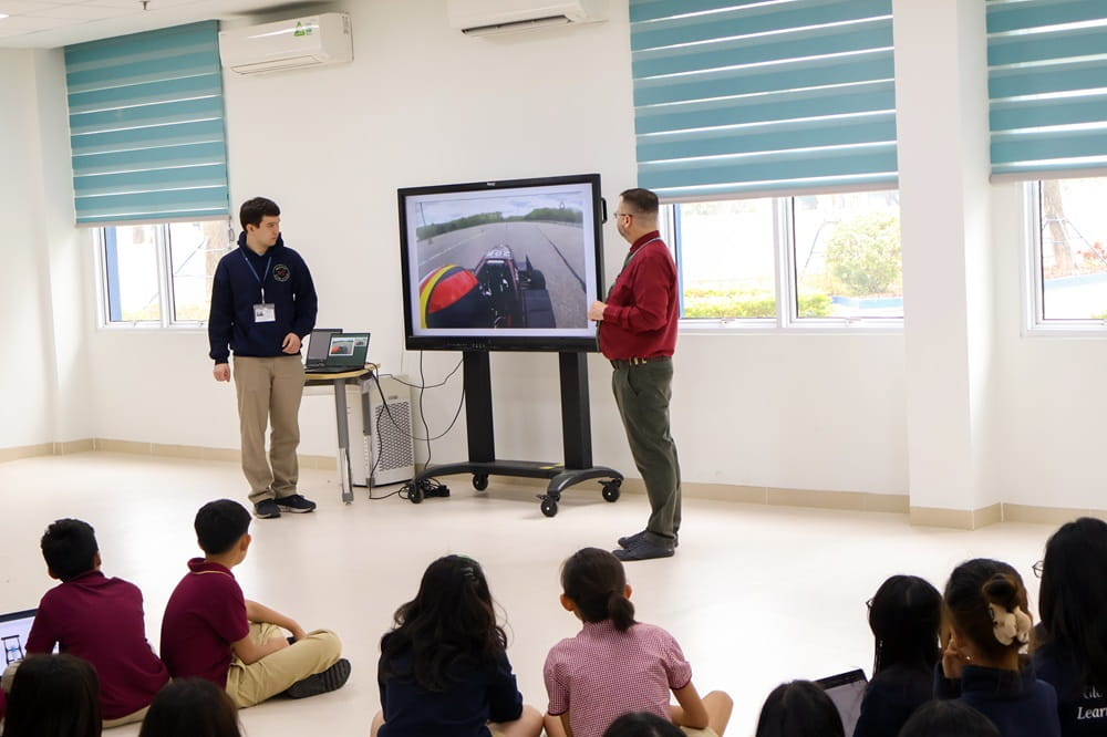 Celebrating a week with our MIT visitors: Anh and Matvey inspire BIS Hanoi | British International School Hanoi - MIT visit 2