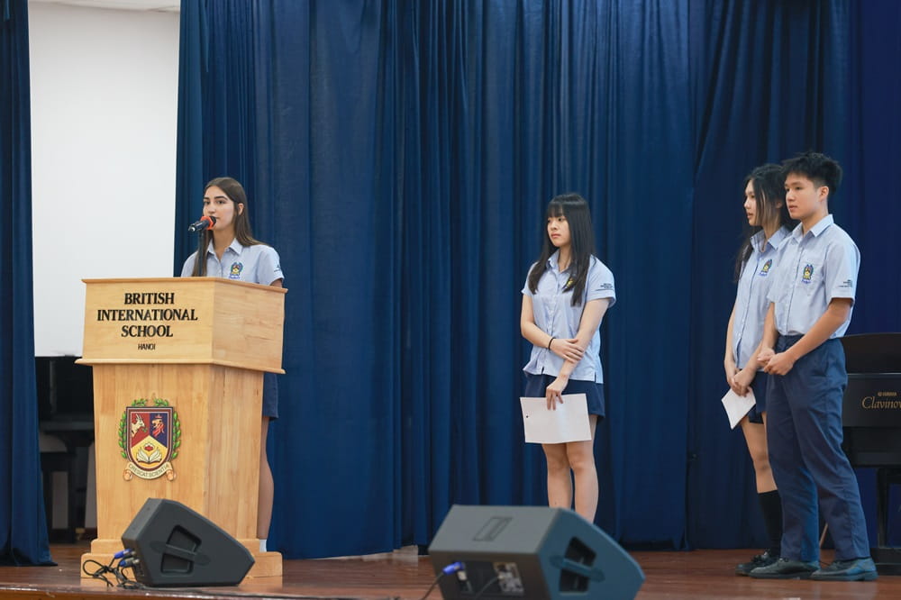 Hành trình trở thành lãnh đạo học sinh tại BIS Hà Nội | Trường Quốc tế Anh BIS Hà Nội - How personalised learning built a student leader