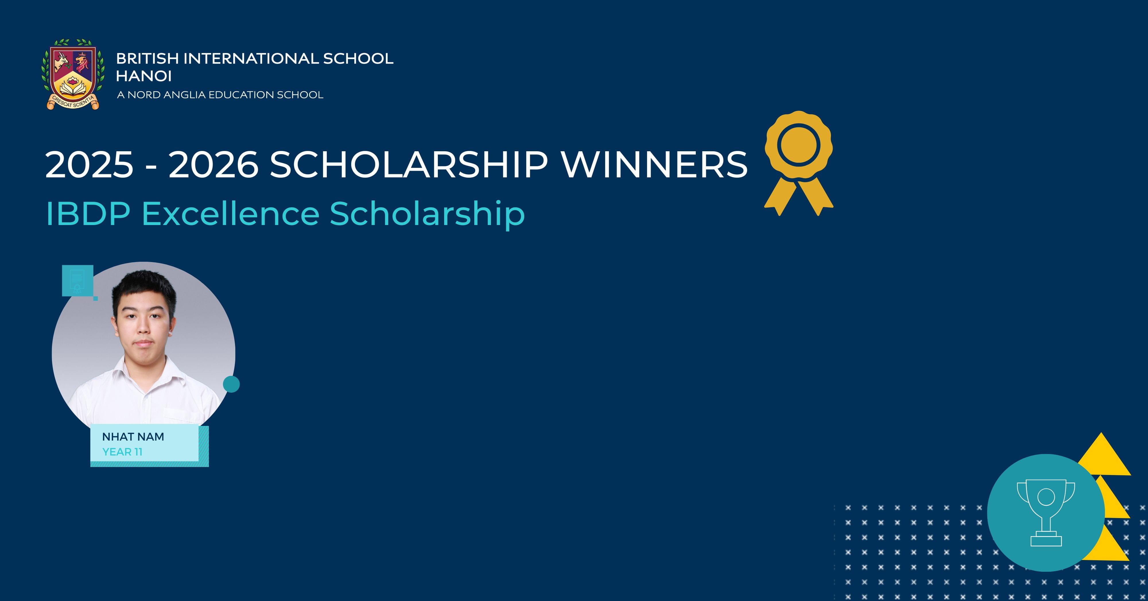 Celebrating our 2025 2026 BIS Hanoi scholars | British International School Hanoi - scholars 25-26