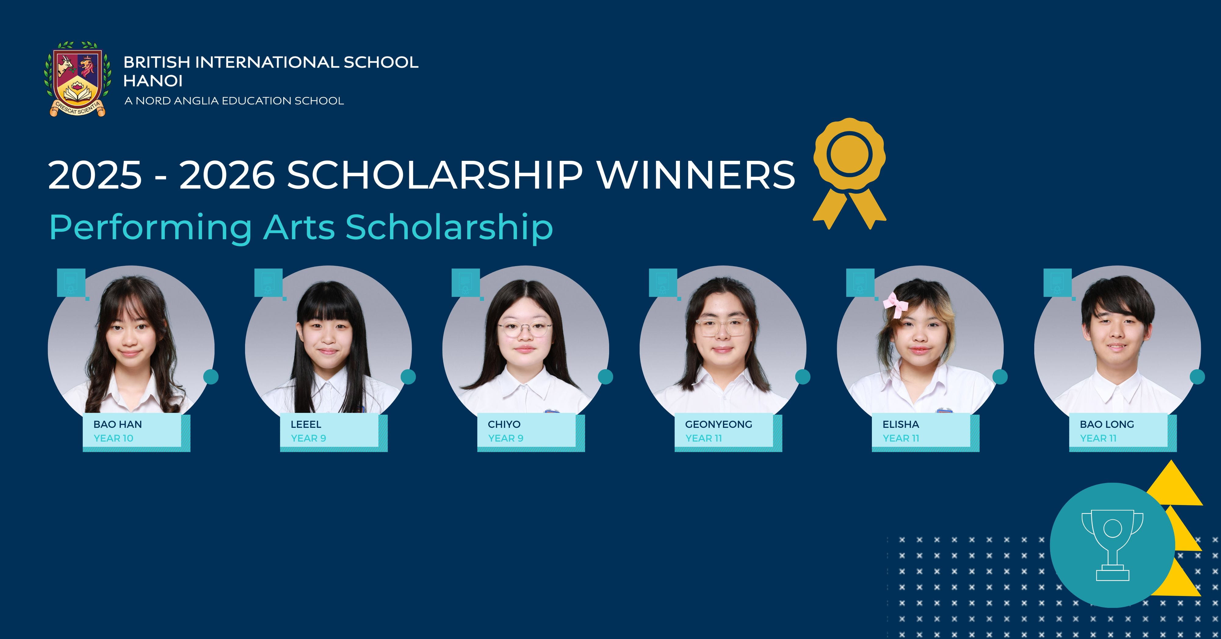 Celebrating our 2025 2026 BIS Hanoi scholars | British International School Hanoi - scholars 25-26