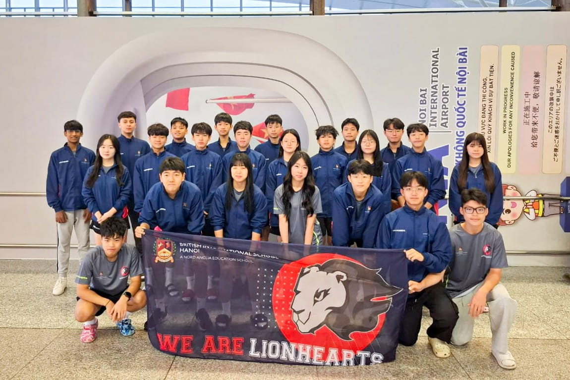 BIS Hanoi Lionhearts bring the energy at U15 FOBISIA Sports Tournament 2025 | British International School in Hanoi - BIS Hanoi Lionhearts bring the energy at U15 FOBISIA Sports Tournament 2025