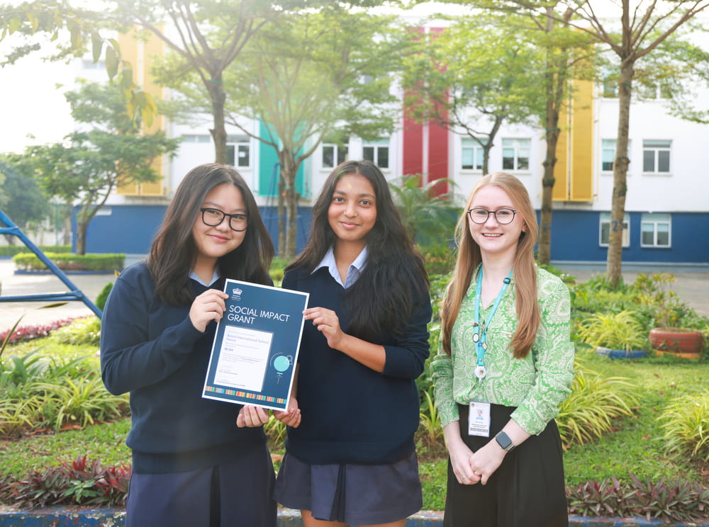 BIS Hanoi receives funding for two student-led social impact projects to promote wellbeing, mental health and social inclusion | British International School in Hanoi - BIS Hanoi receives funding for two student led social impact projects