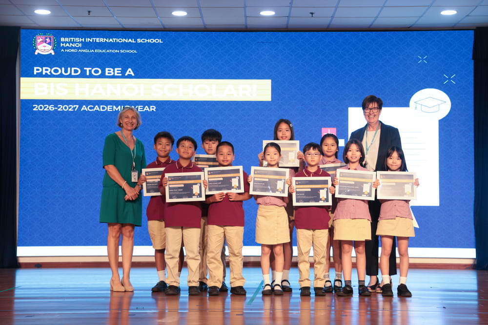 BIS Hanoi celebrates scholar’s evening 2026-2027 | British International School Hanoi - Scholar evening