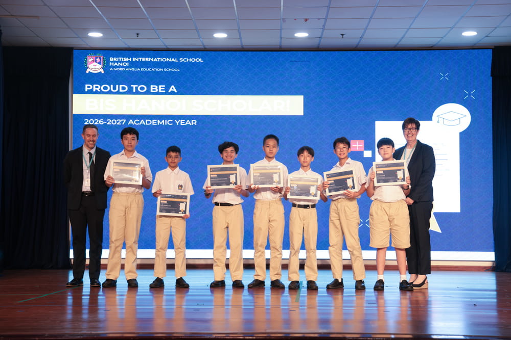 BIS Hanoi celebrates scholar’s evening 2026-2027 | British International School Hanoi - Scholar evening