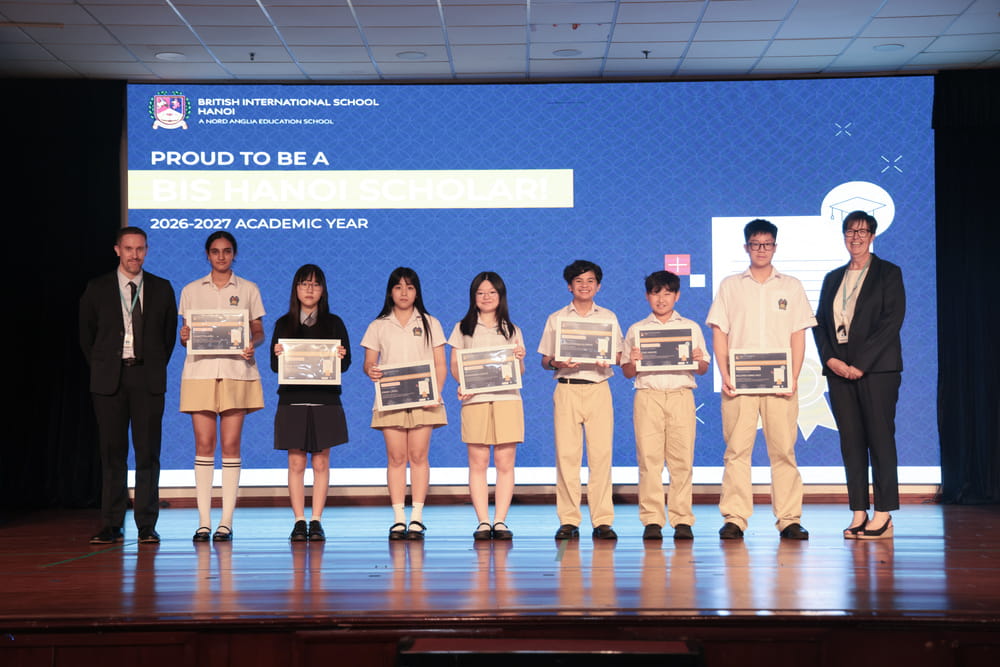 BIS Hanoi celebrates scholar’s evening 2026-2027 | British International School Hanoi - Scholar evening