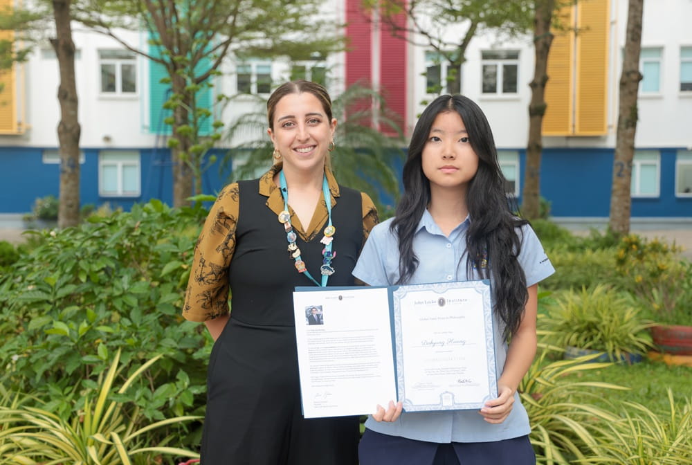 BIS Hanoi student receives International Recognition in the John Locke Essay Competition 2026 | British International School in Hanoi - BIS Hanoi student receives International Recognition in the John Locke Essay Competition 2026