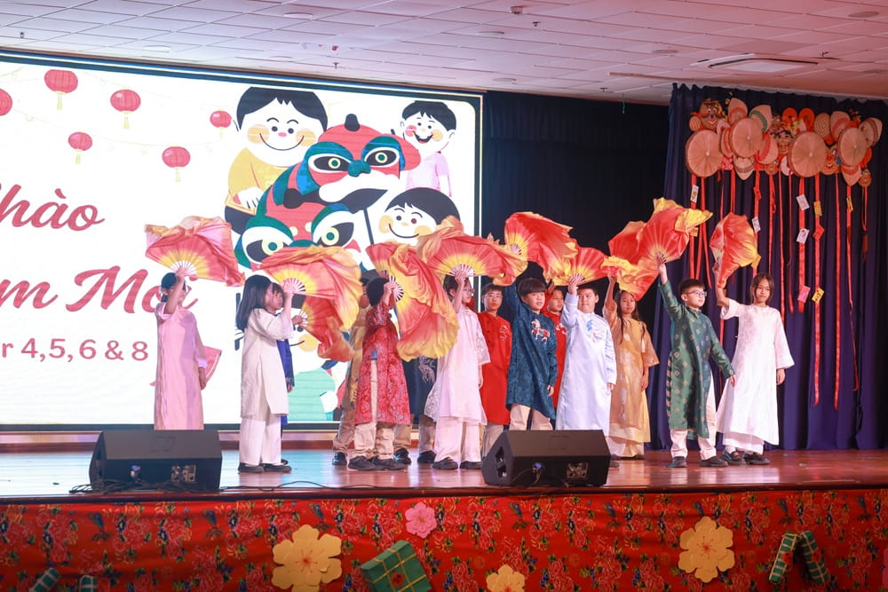BIS Hanoi celebrates a joyful and vibrant Tet assembly | British International School Hanoi - BIS Hanoi celebrates a joyful and vibrant Tet assembly