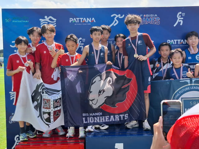 Đội tuyển BIS Hà Nội Lionhearts U13 tỏa sáng tại Giải thi đấu thể thao quốc tế FOBISIA Games 2026 | Trường Quốc tế Anh tại Hà Nội - U13 fobisia 2026