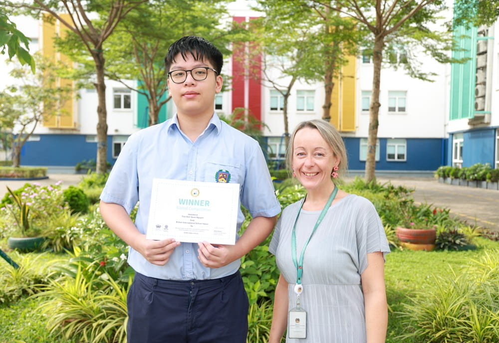 BIS Hanoi student celebrates success in Global Campus Virtual Young Musician of the Year competition | British International School in Hanoi - BIS Hanoi Global Campus Virtual Young Musician of the Year competition