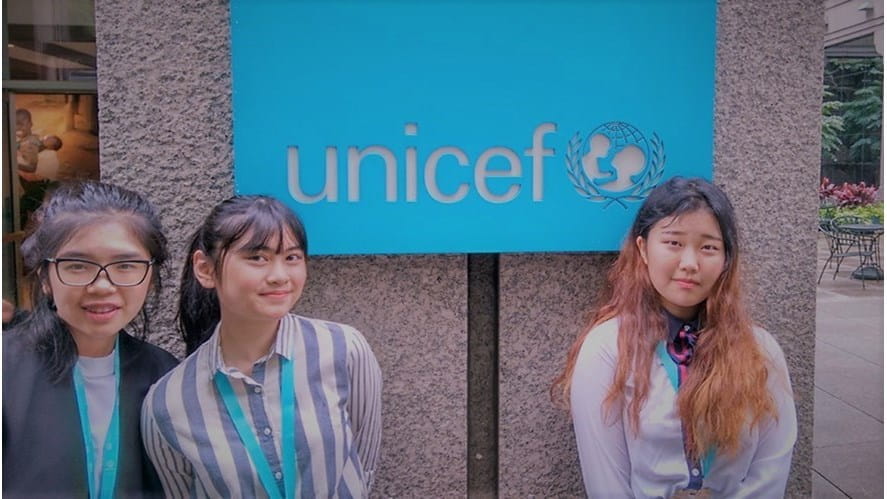 British International School Hanoi NAE UN Trip