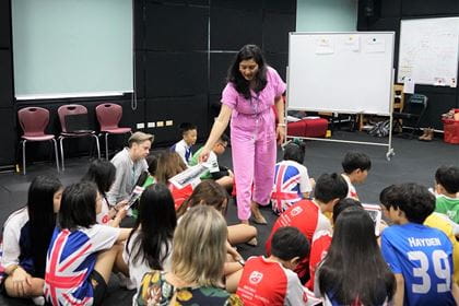 Juilliard visit - Drama BIS Hanoi