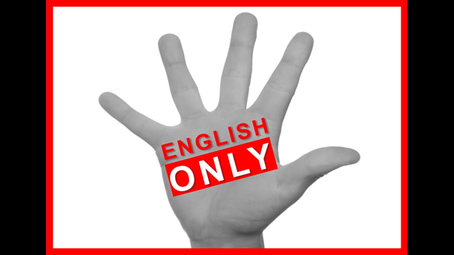 A3 Language  English Only