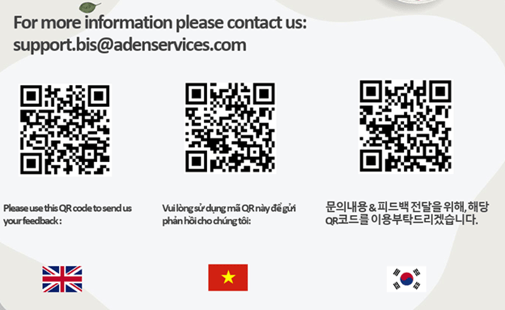 korean menu feedback