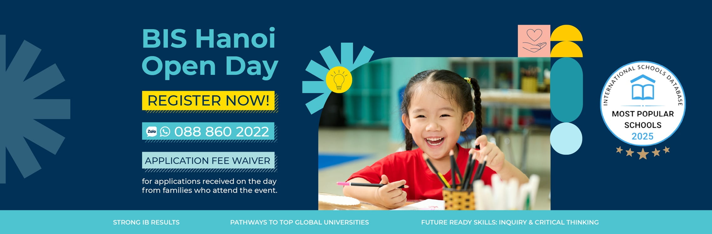 Open Day & School Tours | British International School Hanoi - Content Page Header