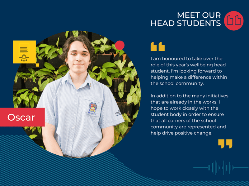 Meet Our New Head Students - Meet Our New Head Students