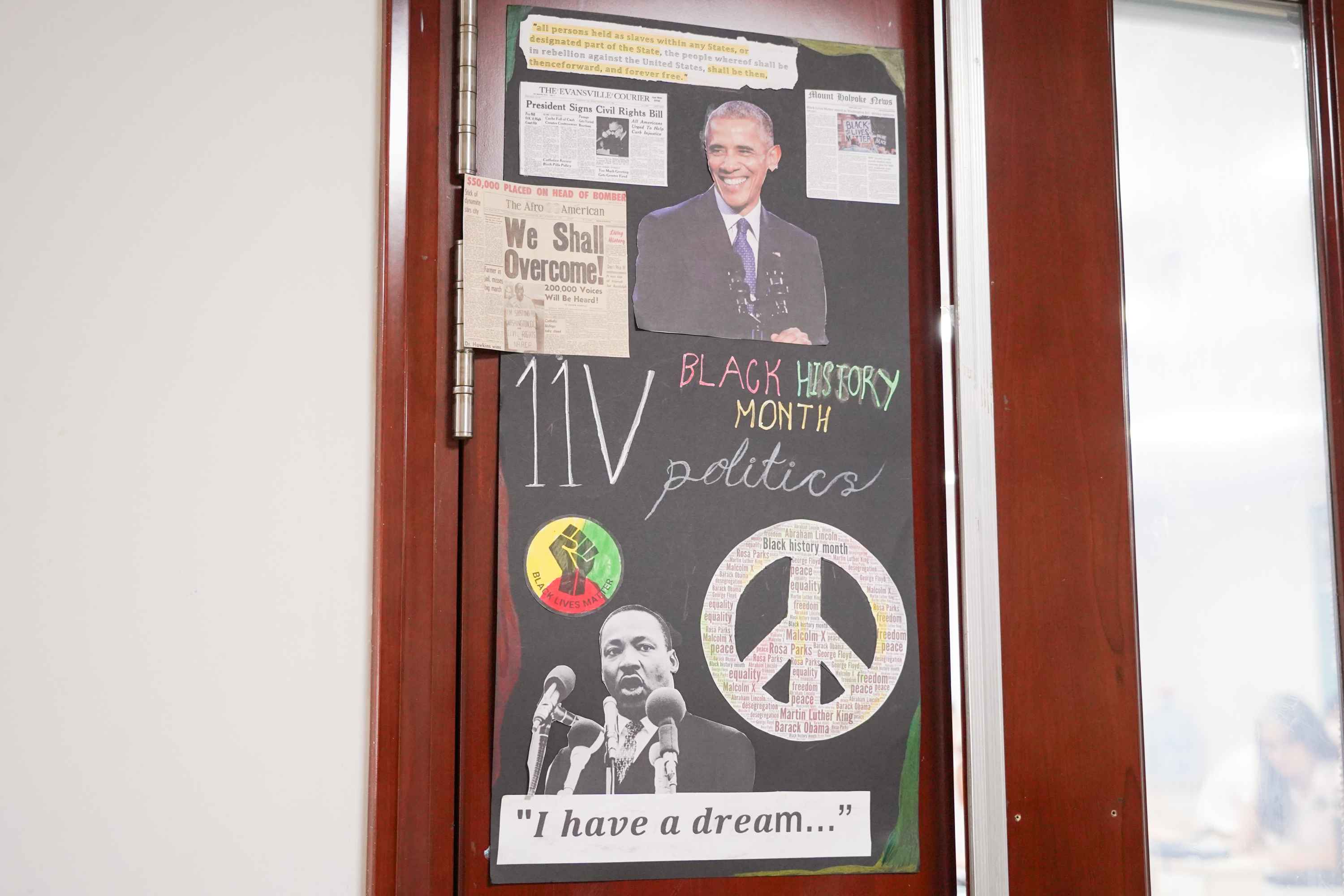 Black History Month 2023 - Door displays
