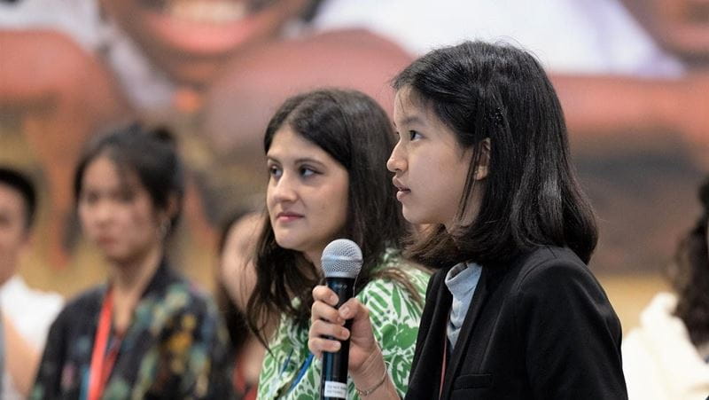 Our BIS HCMC NAE student ambassadors collaborate and develop innovative solutions at the NAE-UNICEF Summit in New York City - Our NAE student ambassadors collaborate and develop innovative solutions