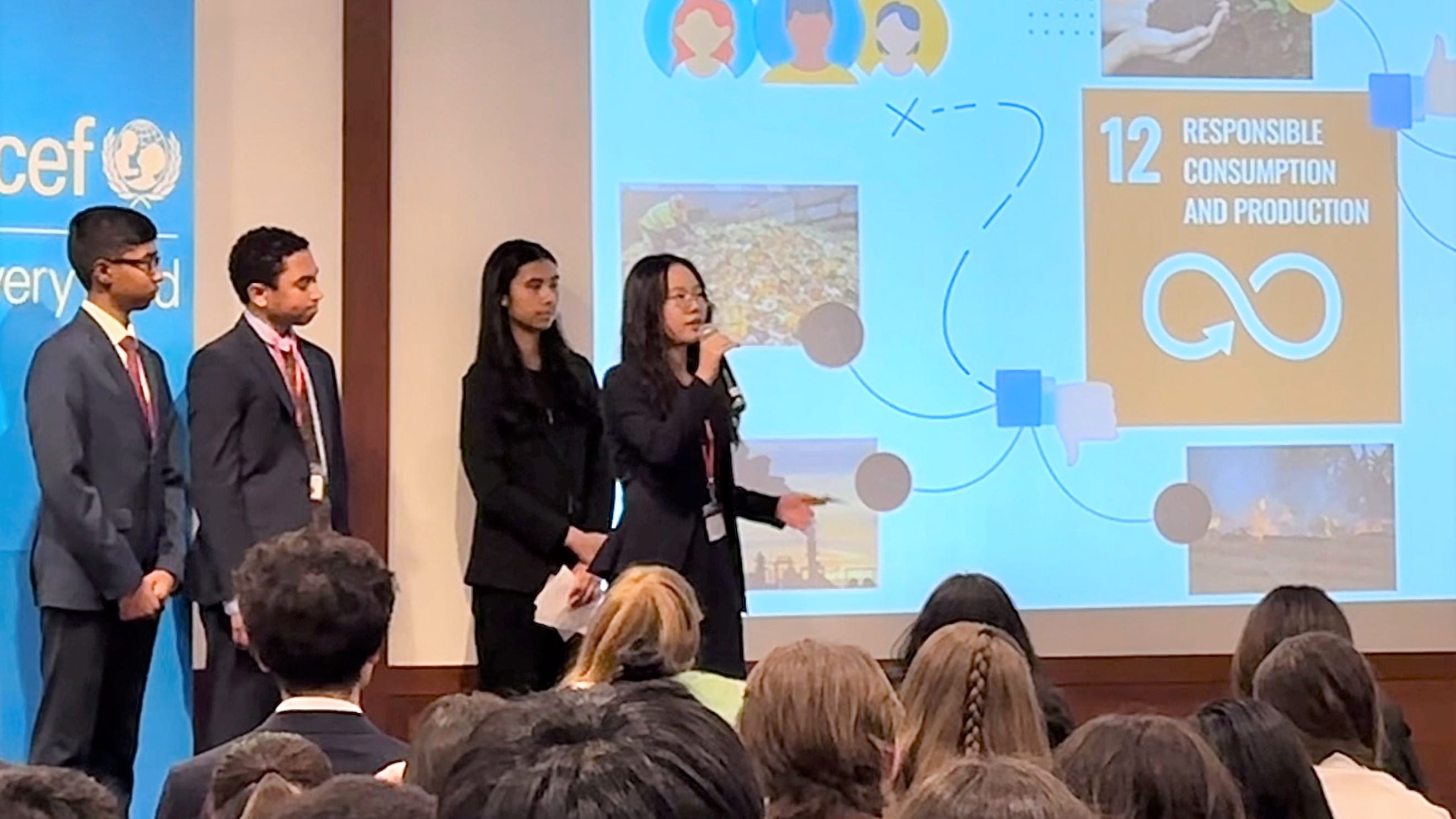Our BIS HCMC NAE student ambassadors collaborate and develop innovative solutions at the NAE-UNICEF Summit in New York City - Our NAE student ambassadors collaborate and develop innovative solutions