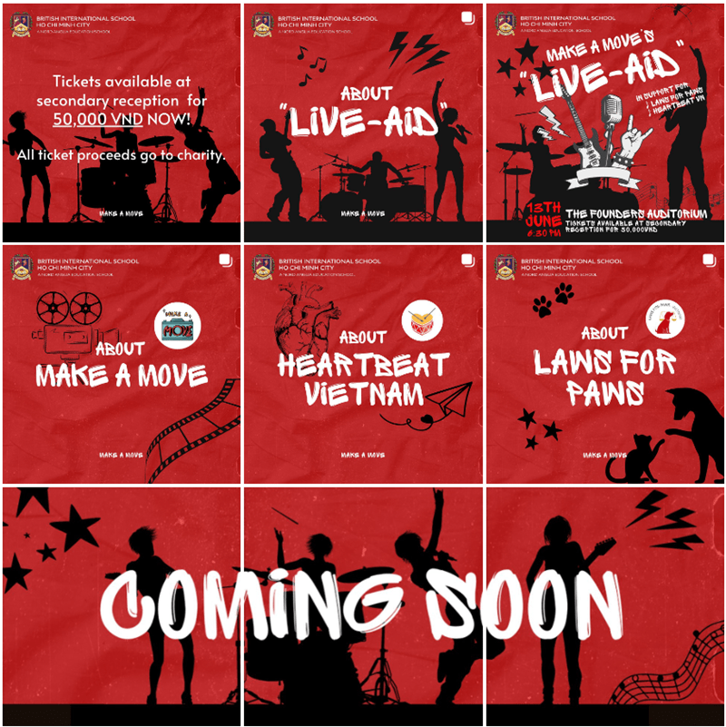 Student-led rock concert Live Aid supports Laws for Paws and Heartbeat Vietnam - Student-led rock concert Live Aid supports Laws for Paws and Heartbeat Vietnam