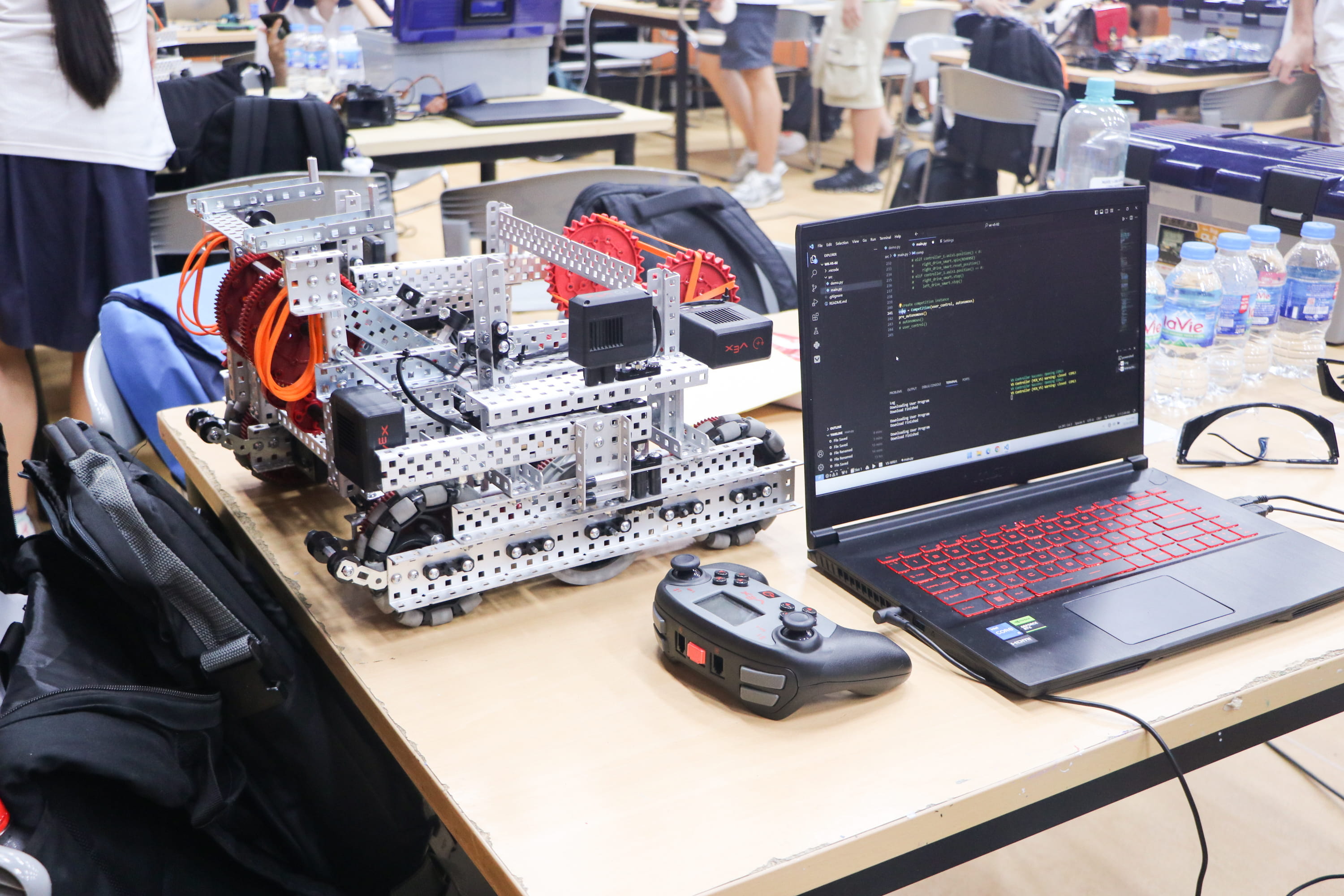 BIS HCMC robotics team build and programme two robots to compete at their first VEX Tournament - Carousel For News Detail