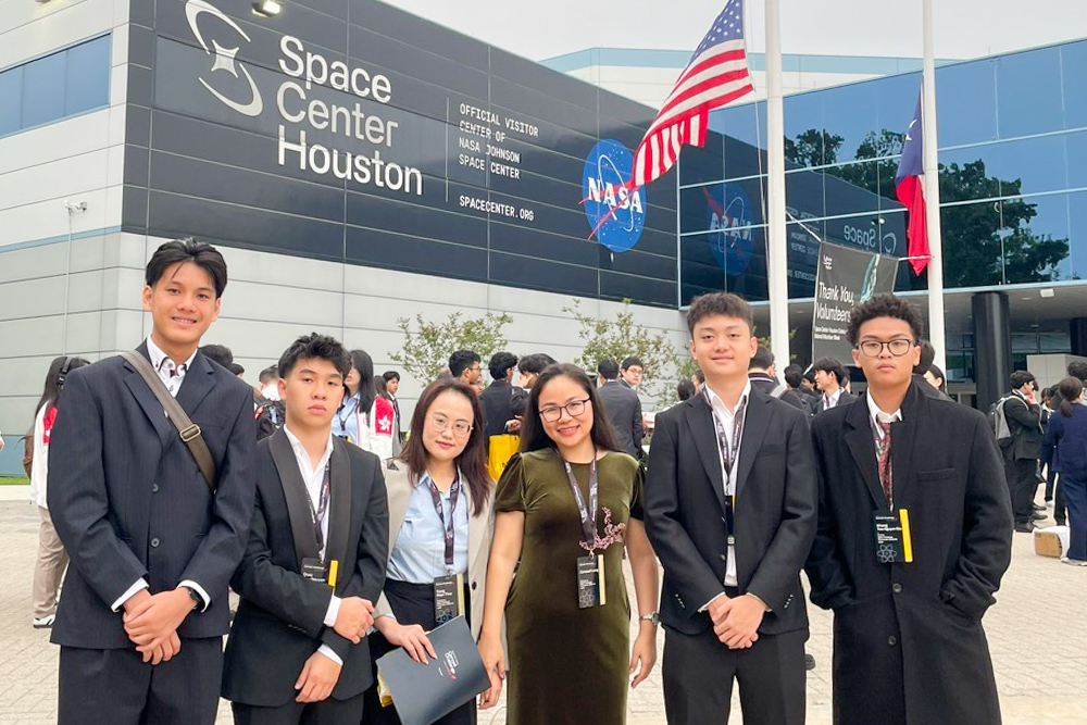 BIS HCMC Students Make History at the Conrad Innovation Competition in Houston - CONRAD