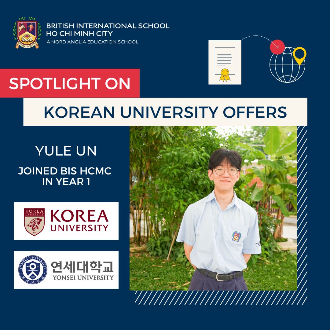 BIS HCMC Celebrates University Offers from South Korea’s Elite Universities - Copy of Korean University Offers