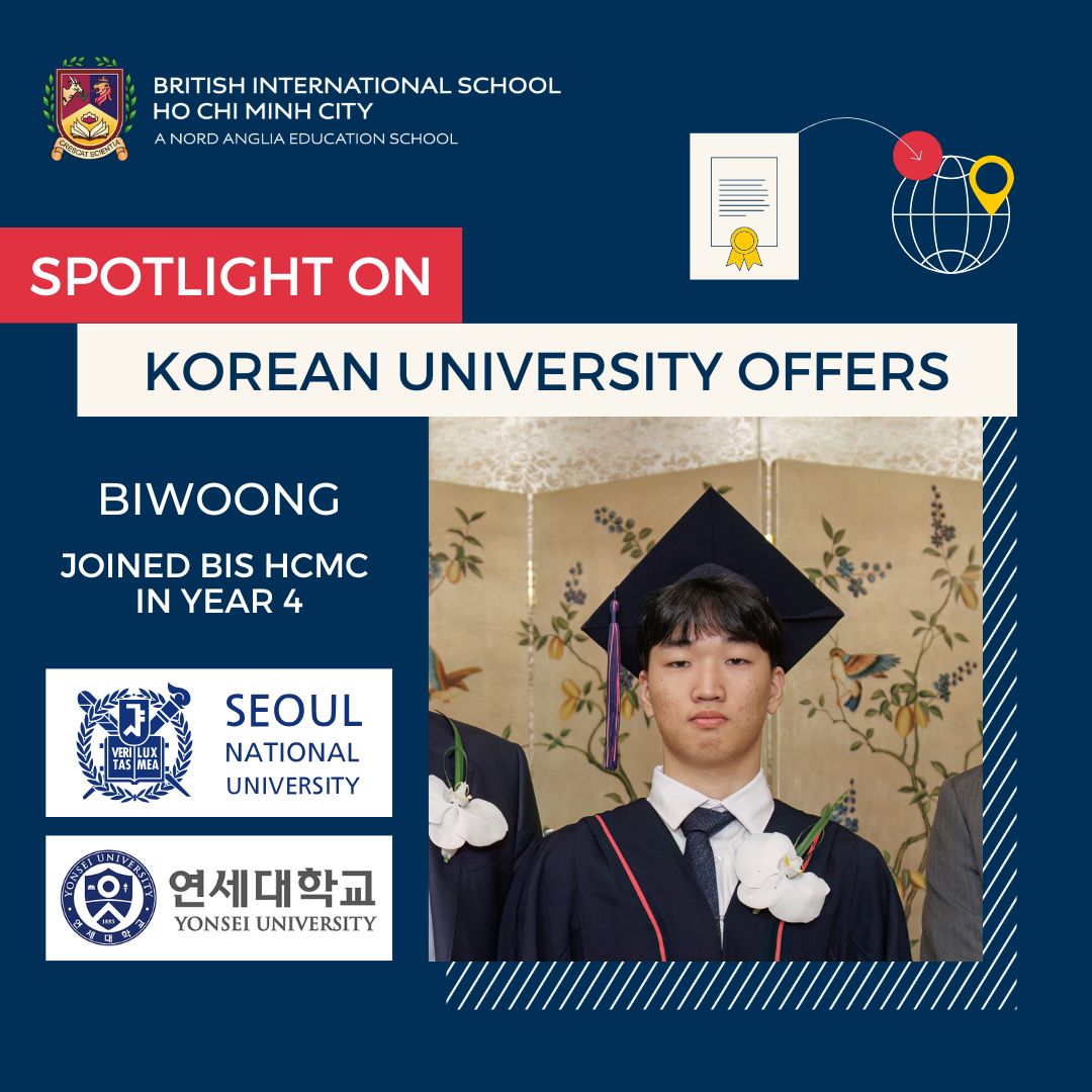 BIS HCMC Celebrates University Offers from South Korea’s Elite Universities - Copy of Korean University Offers