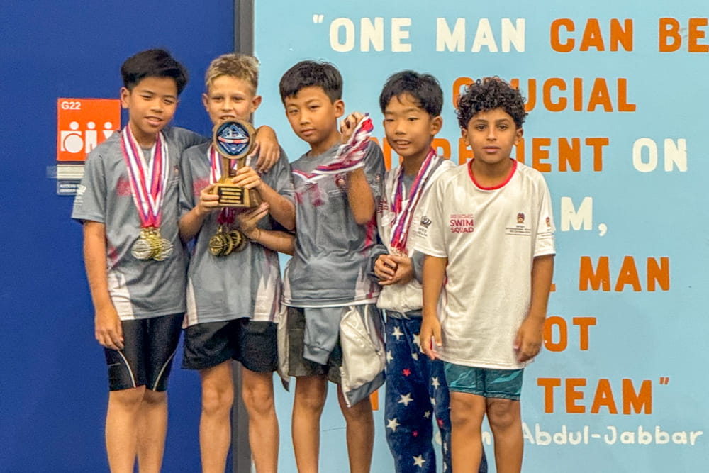 BIS Barracudas Bring Home Team Gold at UNIS Hanoi 2025! - UNIS Blog